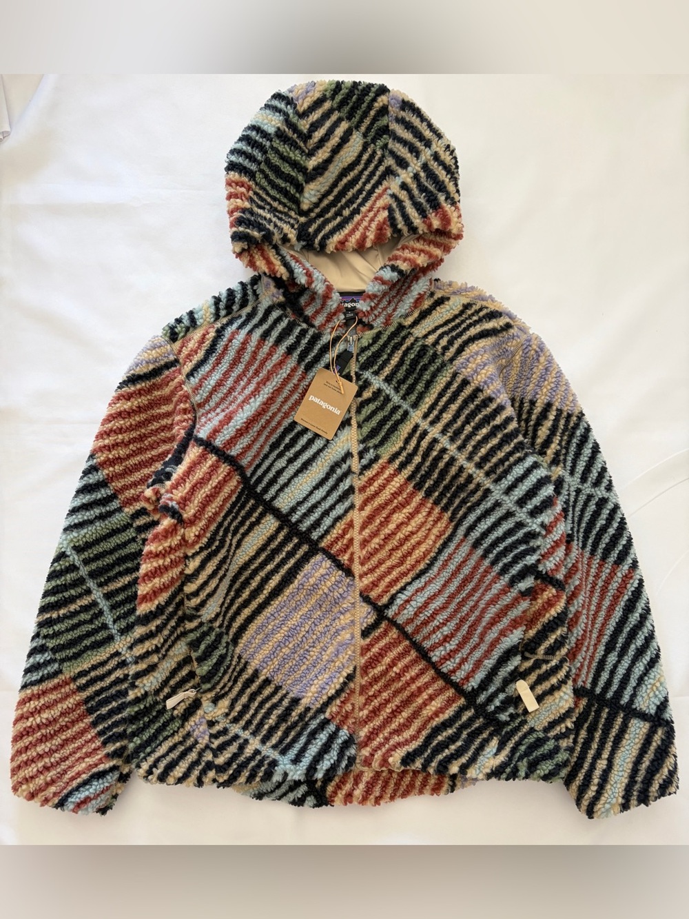 $250 NWT Patagonia Women's Lunar Dusk Fleece Hoodie Size S Hoody Jacket Coat